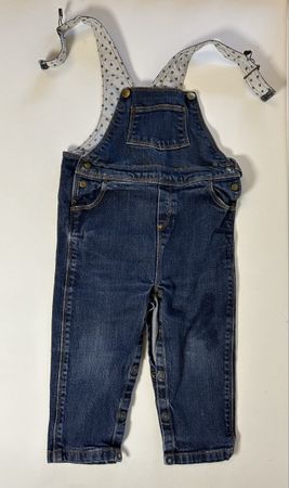 Petit Bateau Jeans-Latzhose Grösse 81 (18 Monate)
