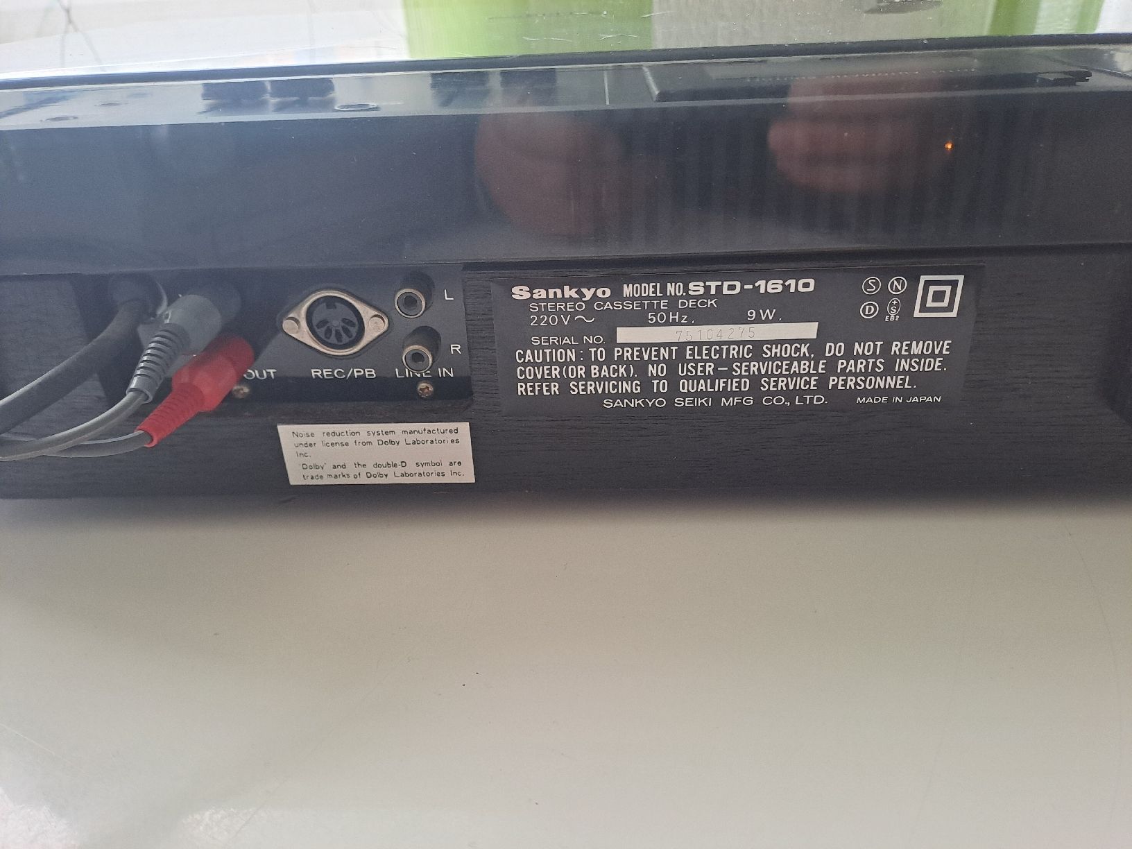 Lettore multimediale & Streamer: Sankyo STD - 1610 STEREO CASSETTE DECK – Usato da Uetendorf venduto da Essiggurken 5