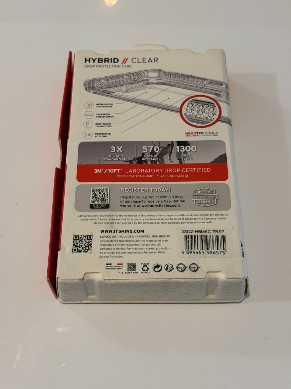 Samsung Cover & Protezioni schermo: Samsung Galaxy Z Fold 3 cover – Nuovo e nell'imballaggio originale da Yverdon-les-Bains venduto da AVRS.CH 1