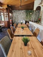 Gastro Tisch 120x80 cm Eiche – Restaurant Café Bistro