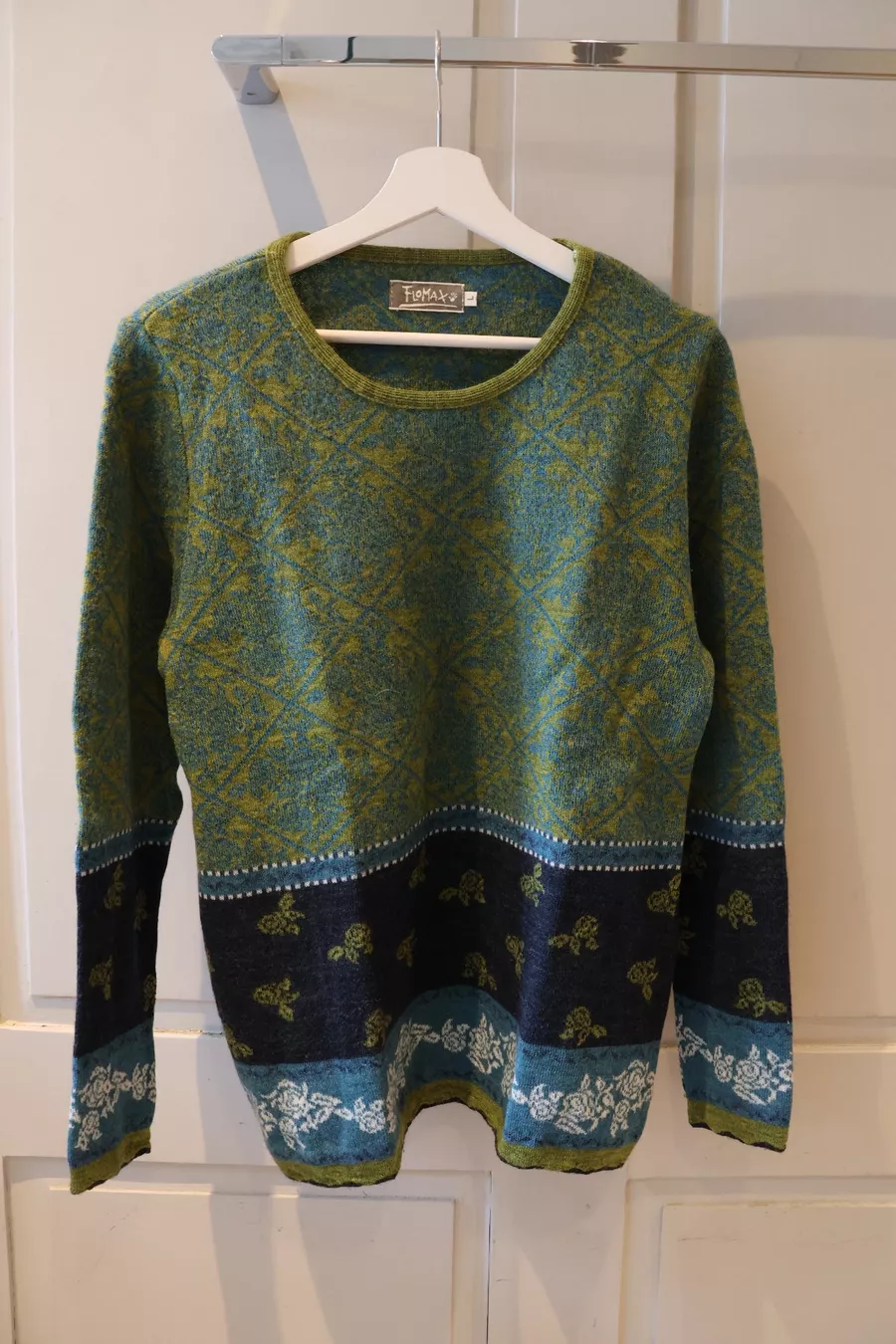 Maglioni & Felpe: Gemusterter Flomax Wollpullover – Nuovo (secondo la descrizione) da Winterthur venduto da jul_v9wx