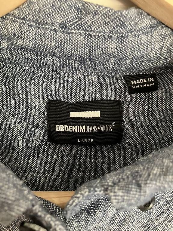 Chemises: Dr.Denim Leinen-Hemd blau - Gr L – D'occasion à Basel par ced_kdr7 3