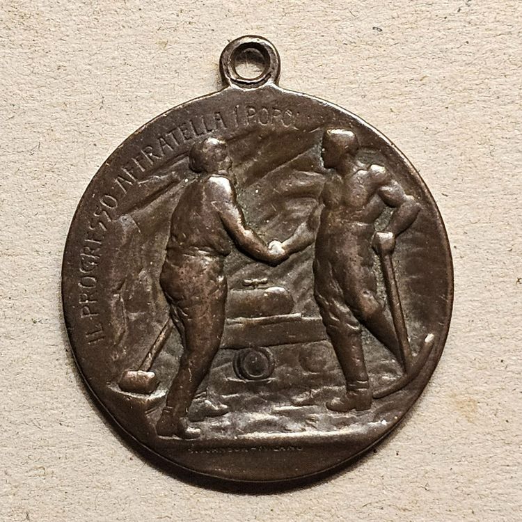 Médaille Ovale En Bronze Rare Des Années 1980 - 63 Mm - Tunnel Du Fréjus Italie - Pièce De Collection