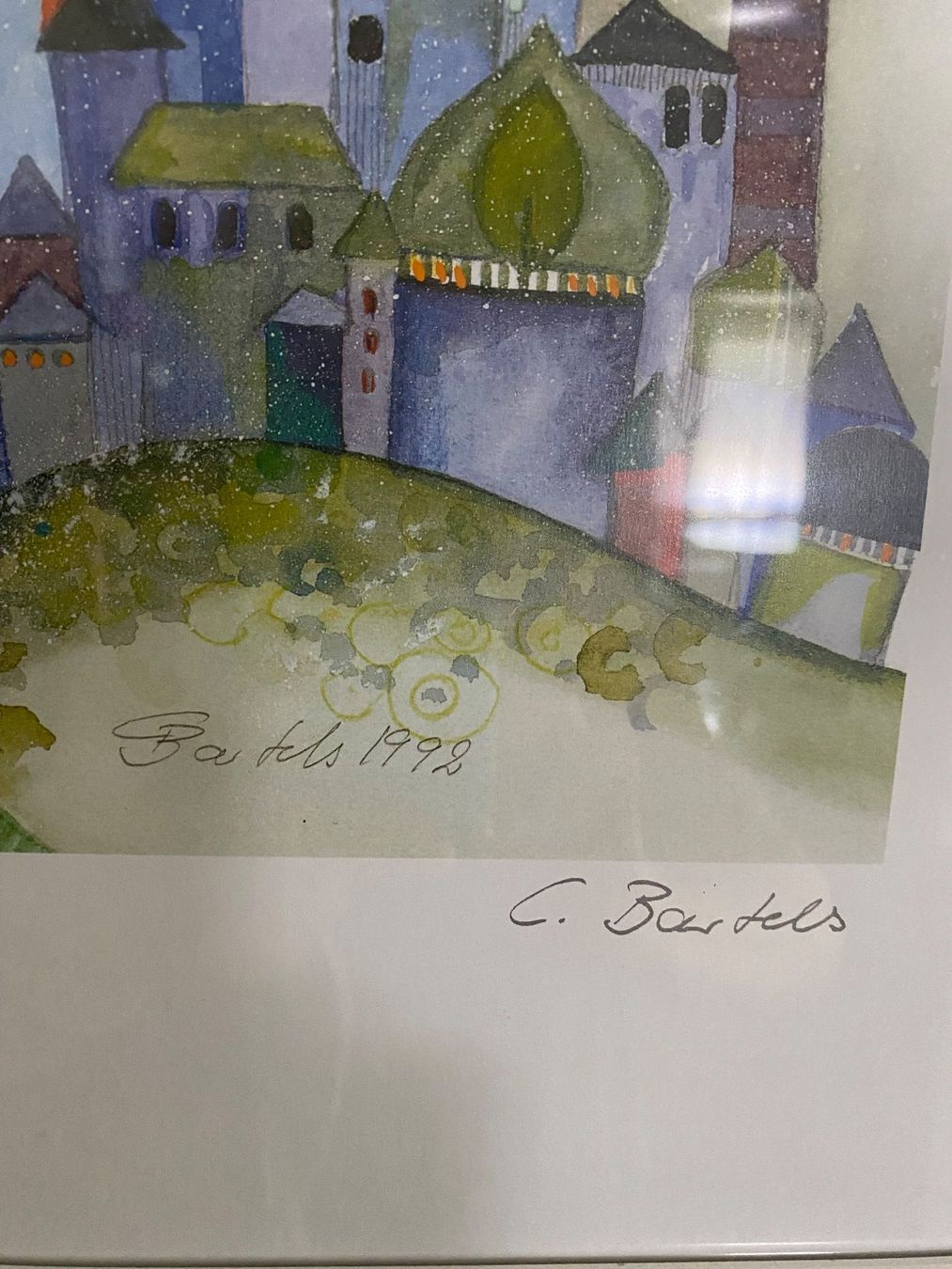 Foto & Immagini: C. Bartels Kunstdruck Träumerei Handsigniert – Usato da Ebikon venduto da Radeon0 2