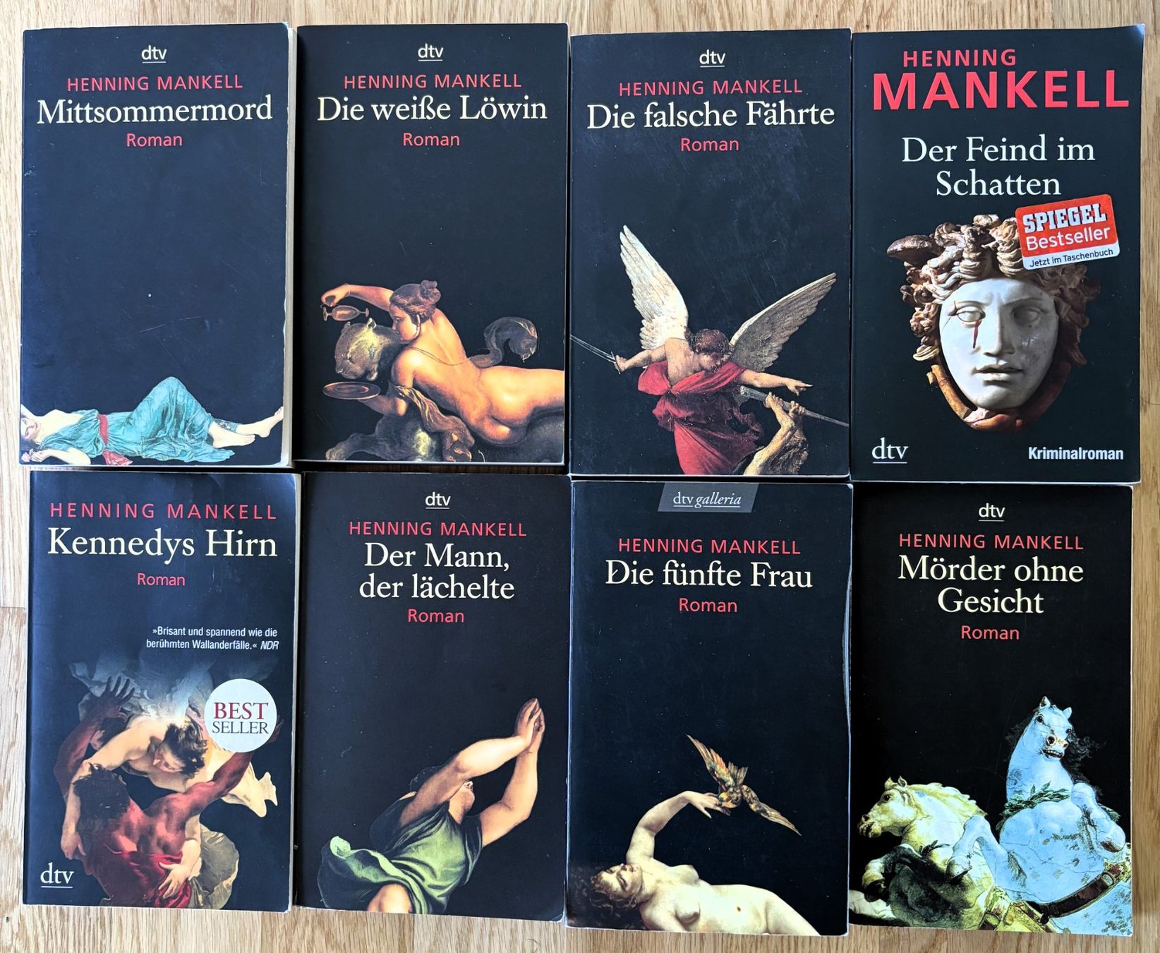 Libri: Henning Mankell Krimi-Set, 8 Bücher – Usato da Riehen venduto da martinaaebersold