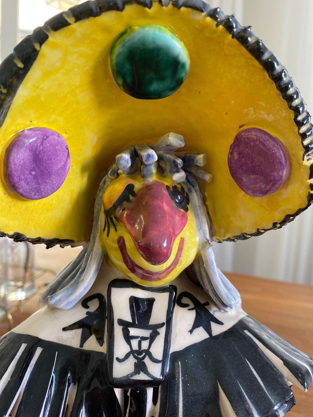 Statuette: Keramikfigur Basler Fasnacht – Usato da Kriens venduto da Wundertuete17 4