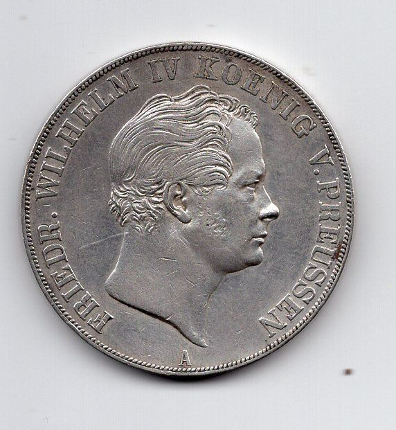 Tutti le monete: (2235) Preussen, Doppeltaler 1842, vz/stgl – Usato da Rüthi (Rheintal) venduto da erdnuessli1 1