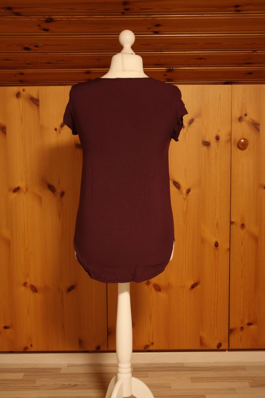 Chemisiers: Bluse  bordeaux  Gr. L – D'occasion à Flüelen par Diversicum-Textil 3