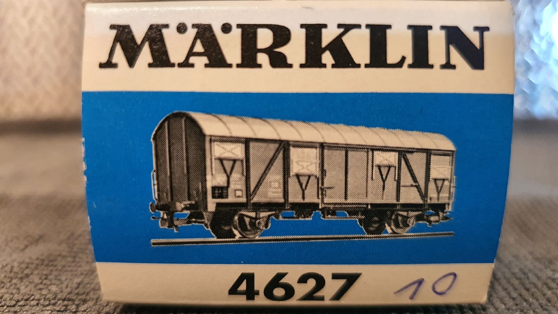 Märklin Modellini di ferrovie: MÄRKLIN 4627 GÜTERWAGEN  – Usato da Männedorf venduto da Modellbau-wyss 4