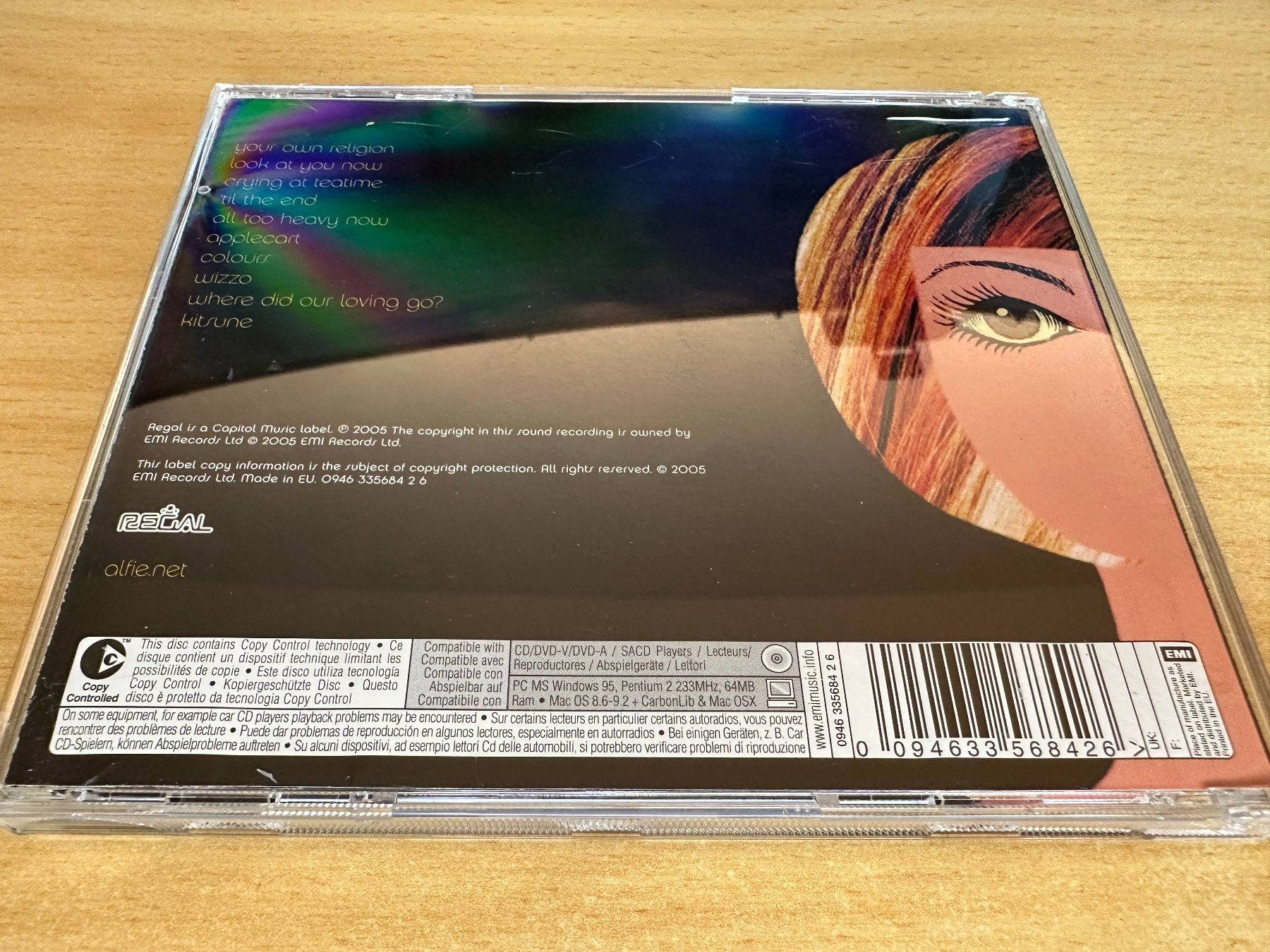CD: Alfie – Crying At Teatime – Usato da Rikon im Tösstal venduto da Alpenmutz 1