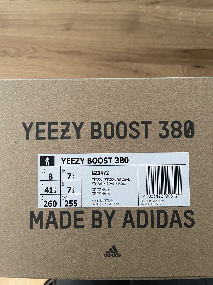 Adidas Scarpe da uomo: Yeezy Boost 380 Grösse 41 1/3 Neu – Nuovo e nell'imballaggio originale da Rickenbach ZH venduto da mar_7myv 1