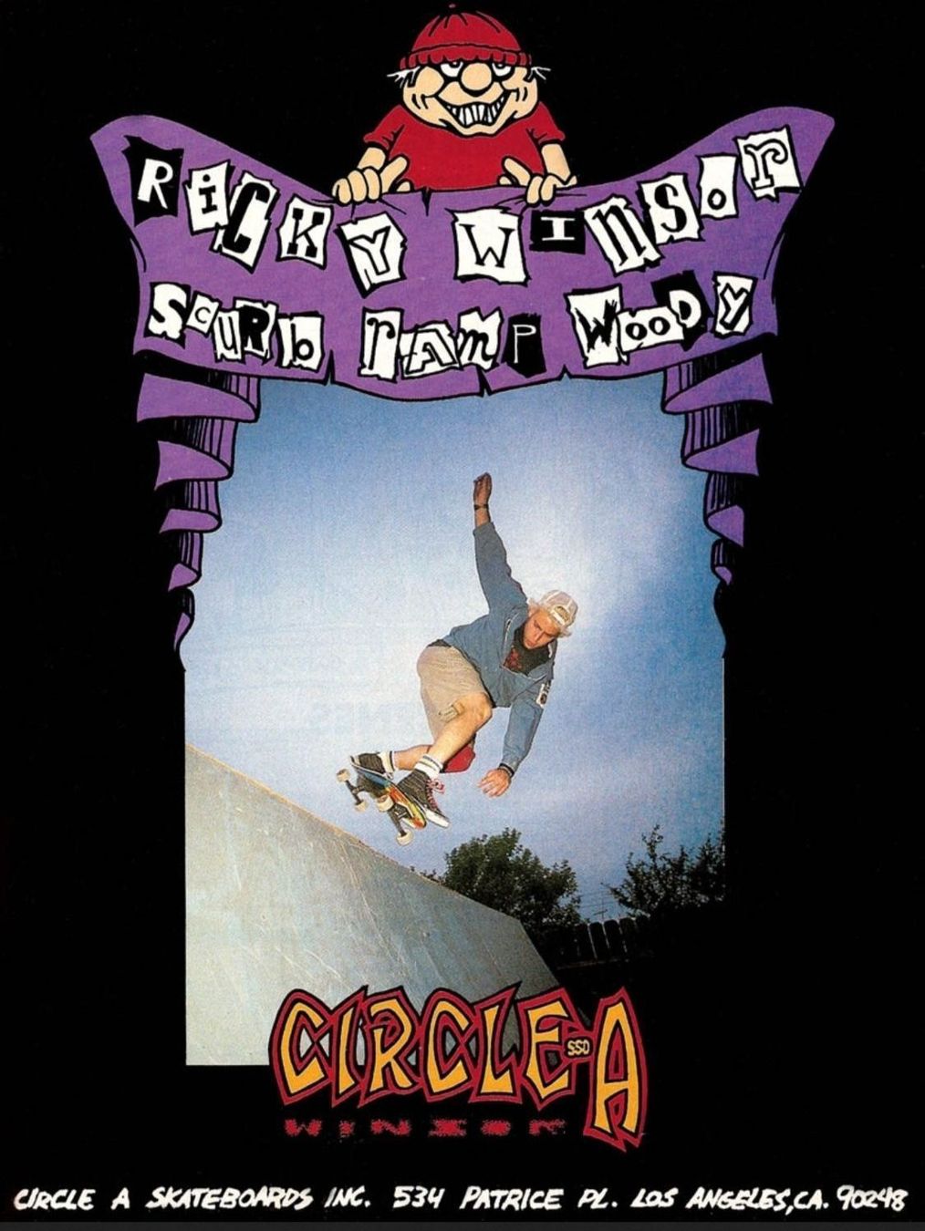 Skateboards: Vintage Circle A Skateboard – Usato da Zürich venduto da Bilge1 9