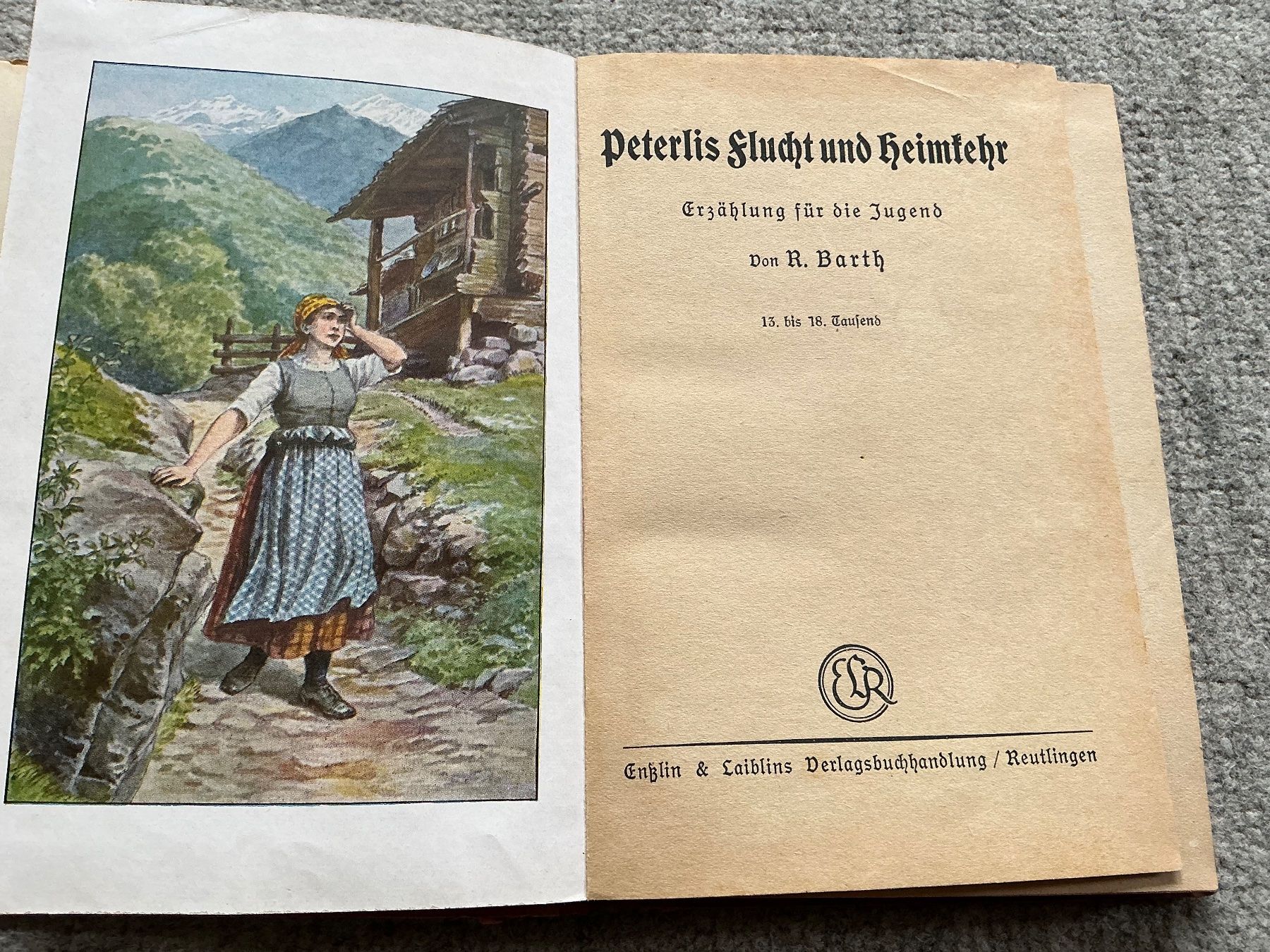 Libri: Alte Kinderbuecher: Benjamin Franklin & Peterli's Flucht – Usato da Jona venduto da Jancy60 5
