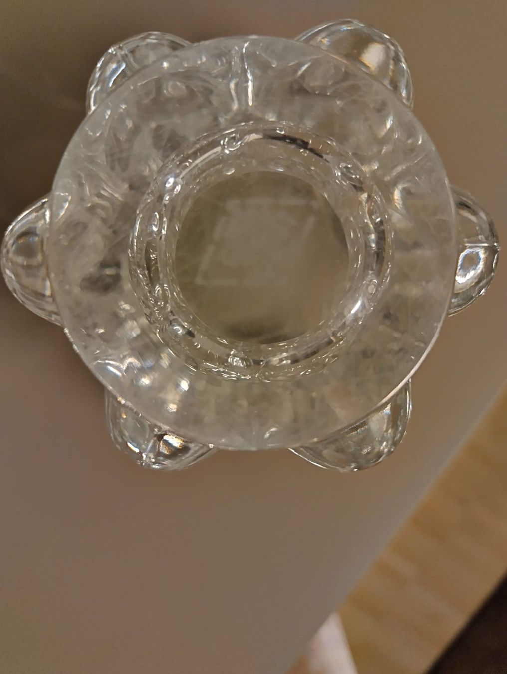 Vasi & Recipienti: Vannes le Chatel Designer Kristallvase aus Frankreich – Usato da Küsnacht ZH venduto da Hans.45 2