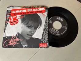 KAREN CHERYL tolle Single La march des Kult Hit Frankreich