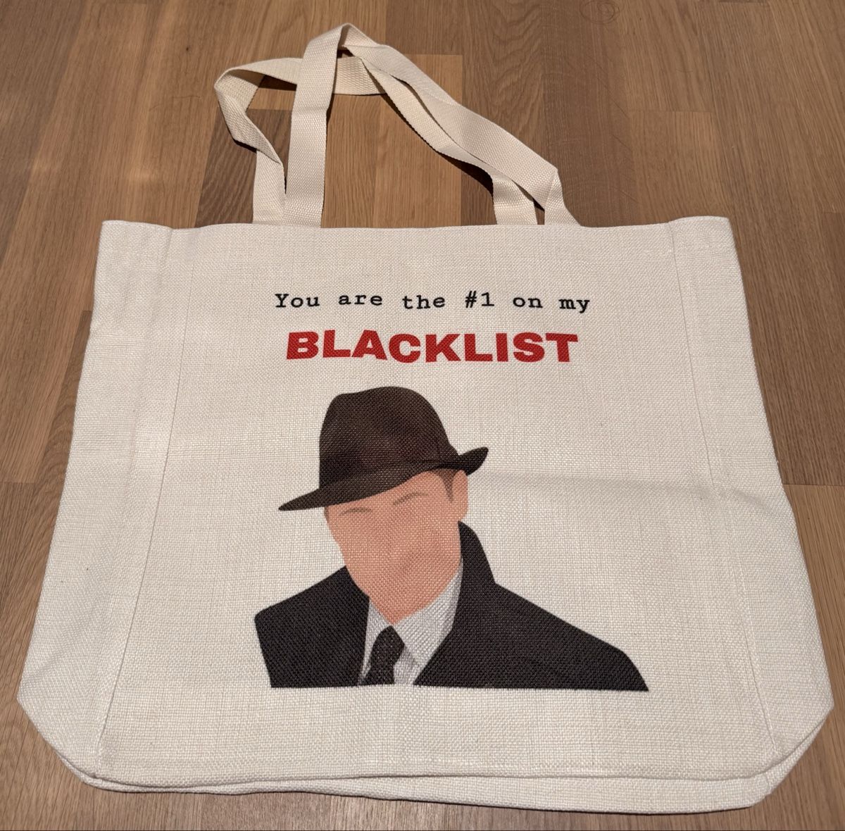 Taschen: UNIKAT - THE BLACKLIST - Leinentasche - NEU – Neu (gemäss Beschreibung) aus Zollikofen von S.Hontas