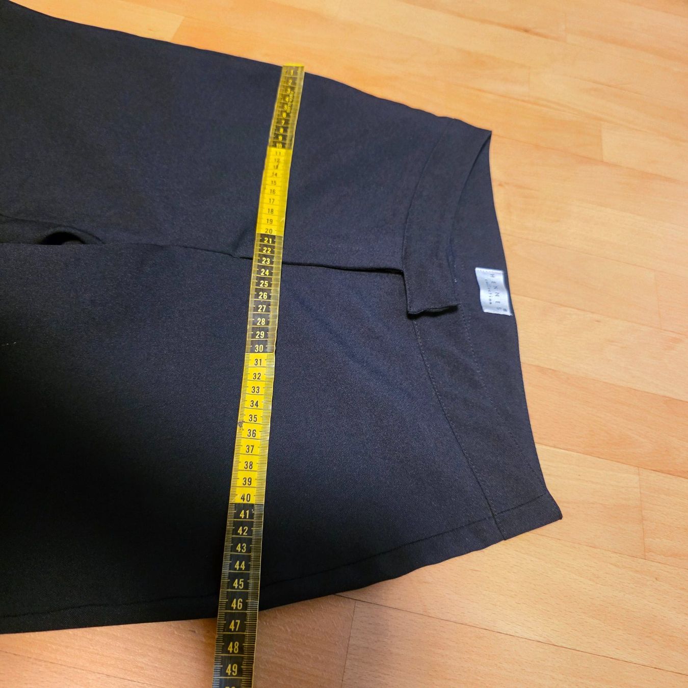 Hosen: Vintage Schlaghose Schwarz S Samt Muster Elegant – Gebraucht aus Wald ZH von CapLux 7
