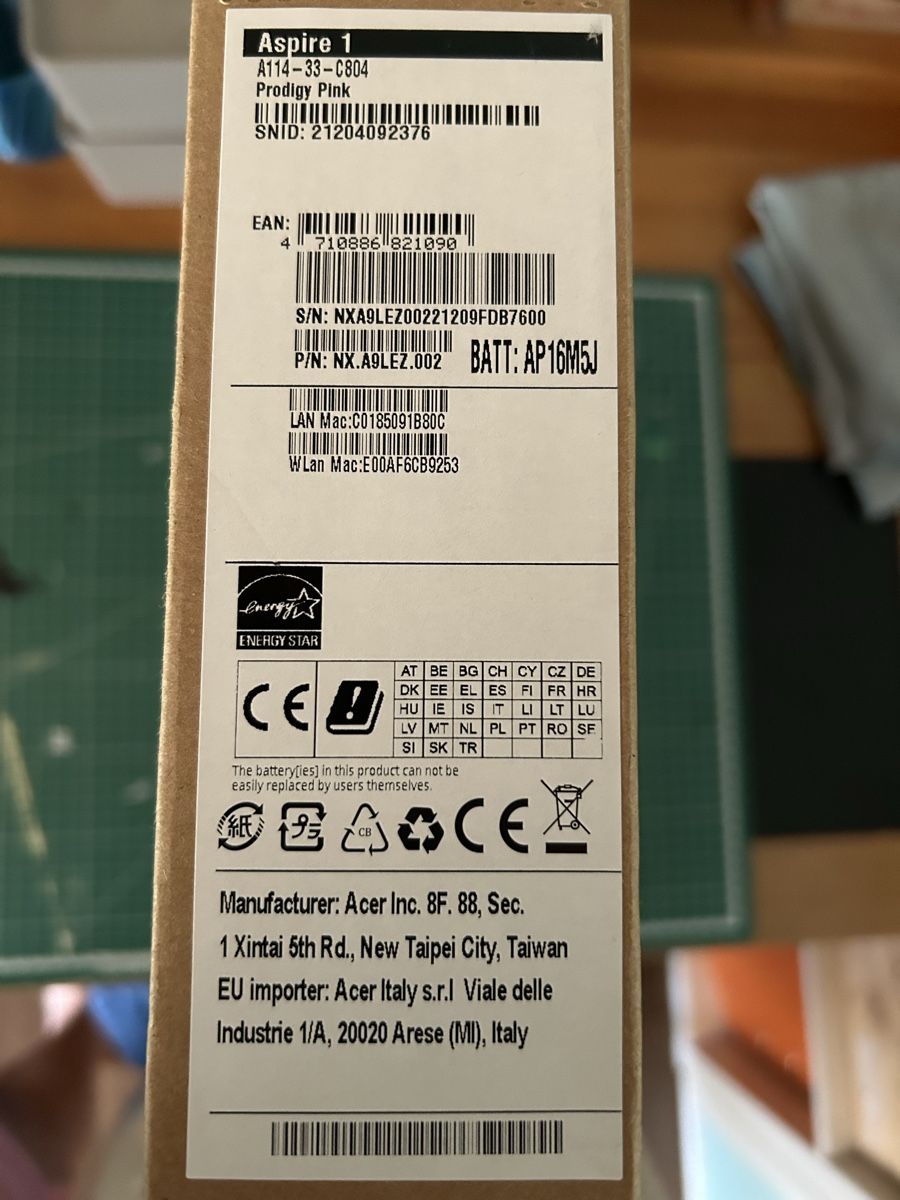 Acer Portables: Acer Aspire – D'occasion à Mollis par Stern8577 5