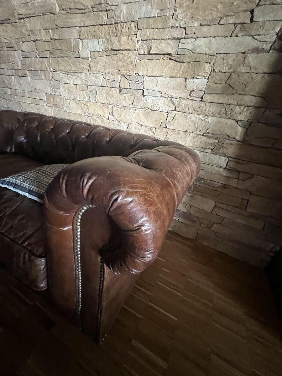Chesterfield Divani: Leder Sofa Chesterfield braun  – Usato da Muttenz venduto da ThomasR64 3