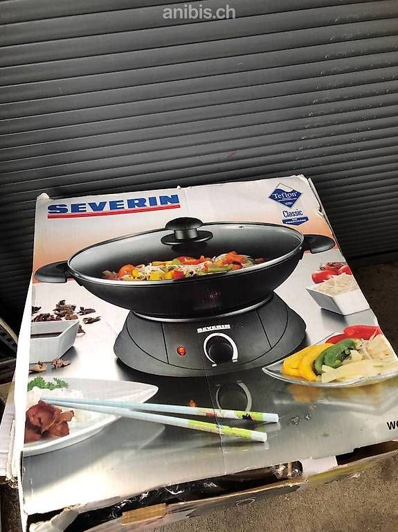 Padelle: Wok électrique de marque Severin – Usato da Le Grand-Saconnex venduto da aru_jl2c