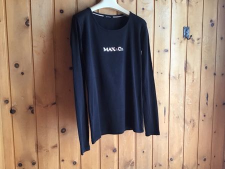 MAX&Co. Langarmshirt schwarz Damen Grösse M guter Zustand