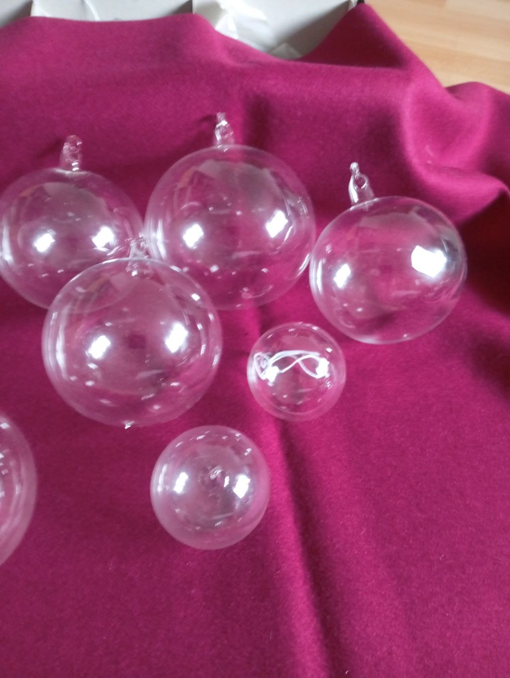 Alle Dekorationen: 9 neue Christbaum Glaskugeln ab  29.--Fr – Gebraucht aus Killwangen von Freds7 2