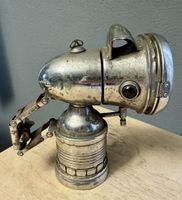 Antike Radsonne Karbid-Fahrrad-Lampe Karbidlampe Fahrrad