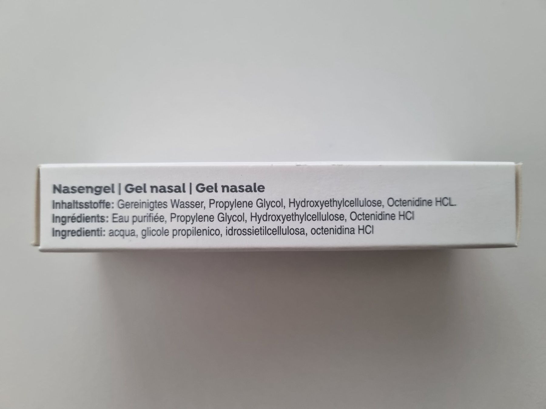 Prodotti di pulizia: Nasen Salbe Gel octenisan md – Nuovo e nell'imballaggio originale da Zofingen venduto da Felpa 1