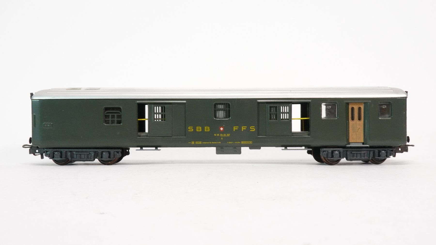 Hag Modelleisenbahnen: e60 HAG SBB Gepäckwagen grün – Gebraucht aus Thun von evinka_gmbh 1