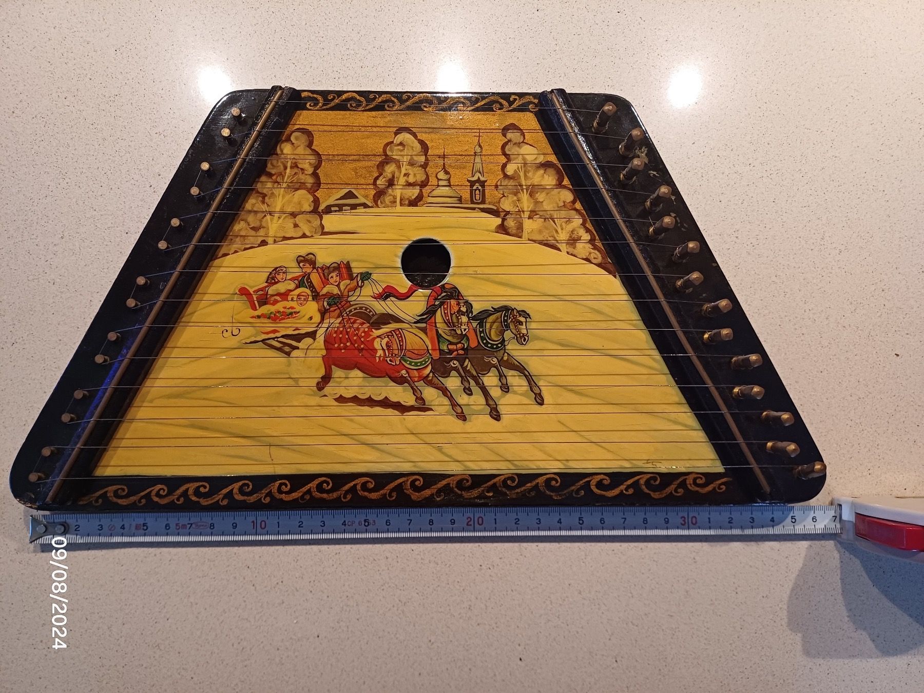 Strumenti musicali: Alte Zither, lackiert, handbemalt – Usato da Würenlos venduto da JRP_71 8