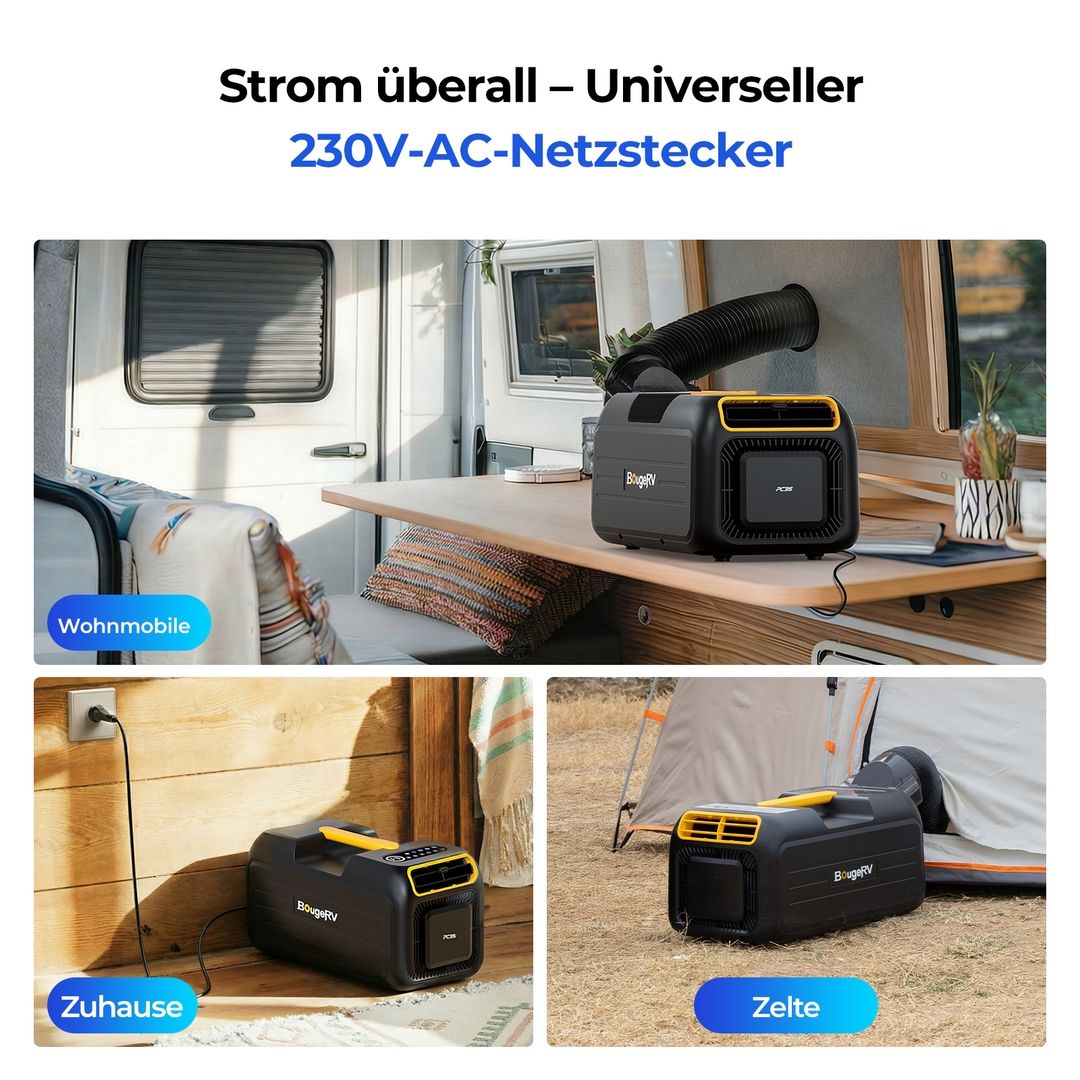 Condizionatori: BougeRV 2026 PC35 Mobile Klimaanlage – Difettoso da Sumiswald venduto da Stfelzen 4