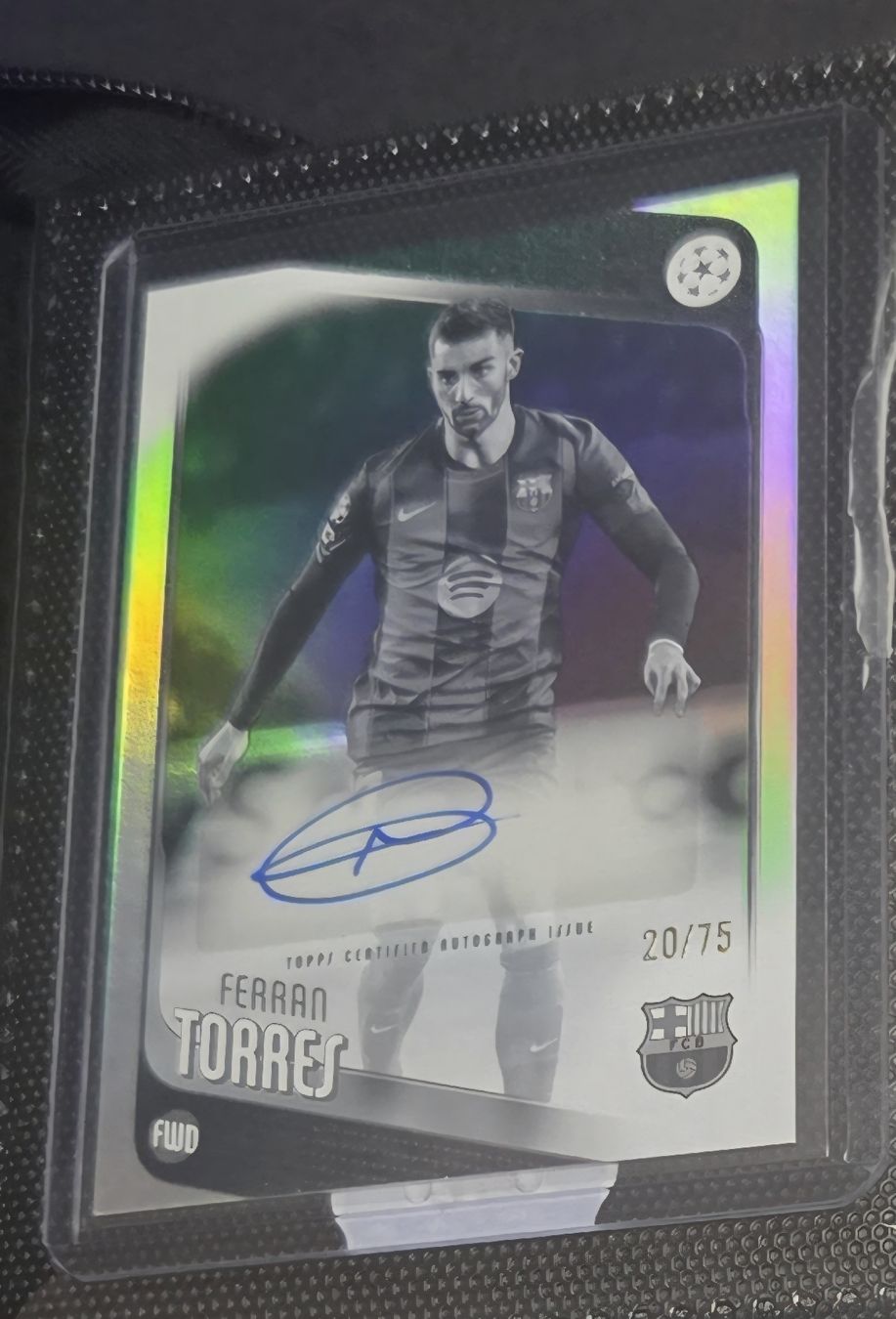 Autogramme: Ferran Torres autogramm Barcelona topps /75 autograph spain – Neu (gemäss Beschreibung) aus Thalwil von Carax23