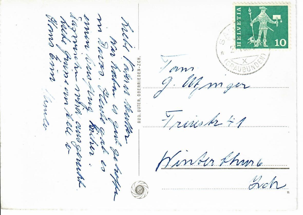 Cartes postales: Samnaun – D'occasion à Hochdorf par Ziegel-16 1