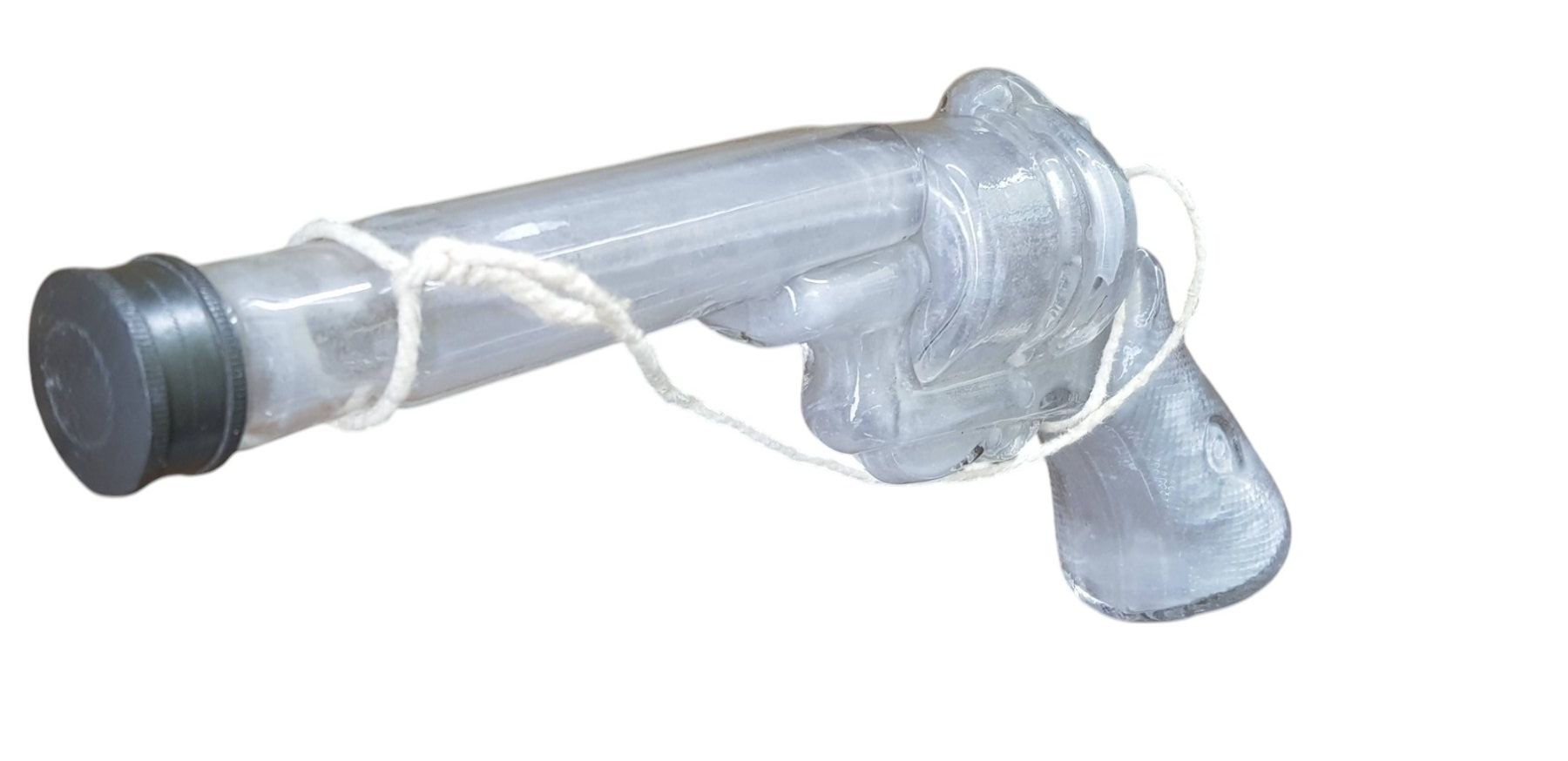 Sonstiges: Whiskeyflasche Revolver antik – Gebraucht aus Mörschwil von antiksalon 6