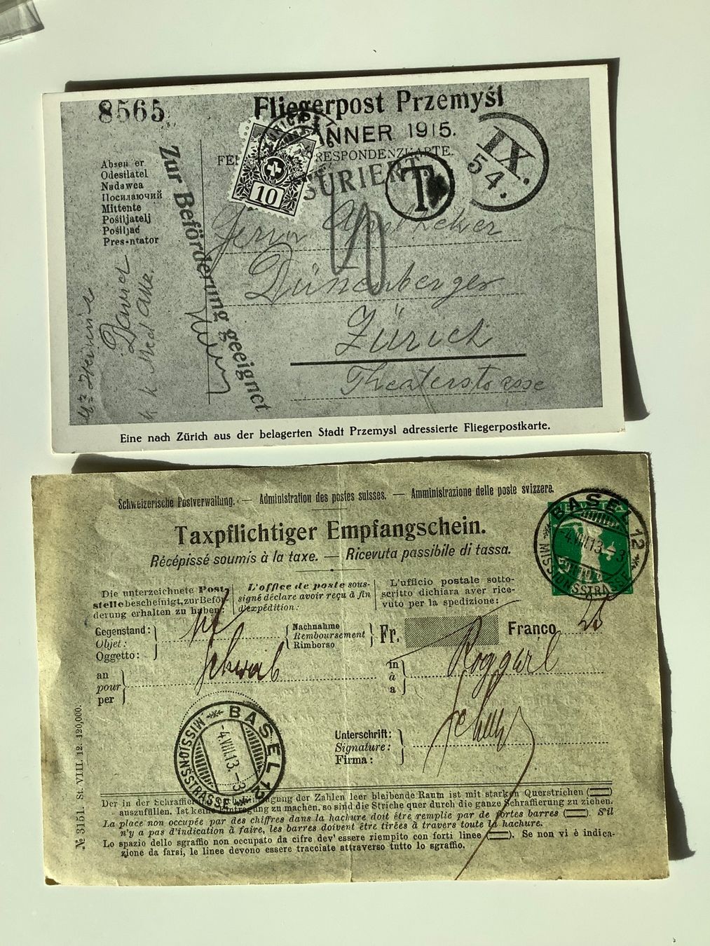 Alle Briefmarken: 15 ausgesuchte Briefe SCHWEIZ! – Gebraucht aus Lufingen von Rac0 2