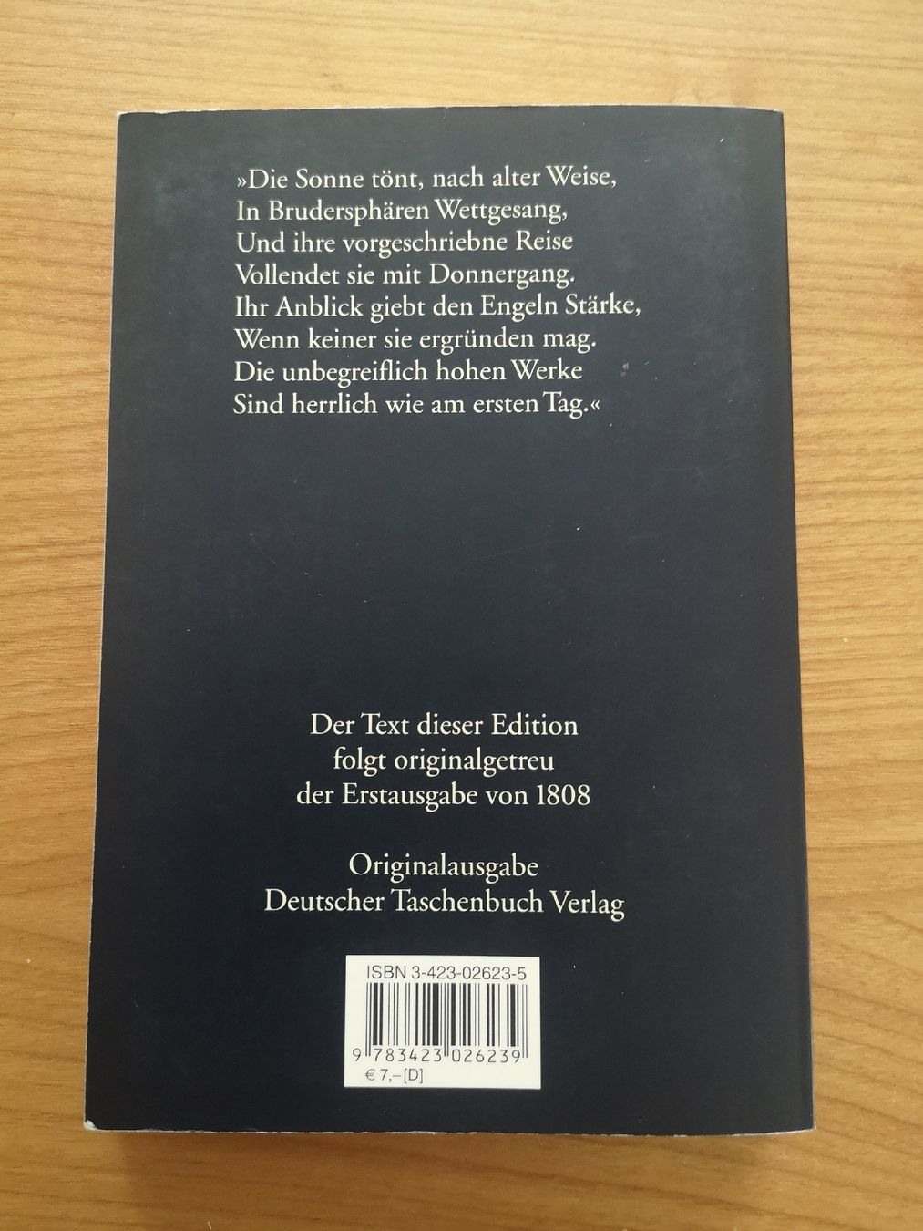 Bücher: Goethe Faust Eine Tragödie – Gebraucht aus Sissach von cor_n2dt 1