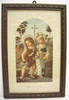 spezielle alte Litho - Kunstdruck