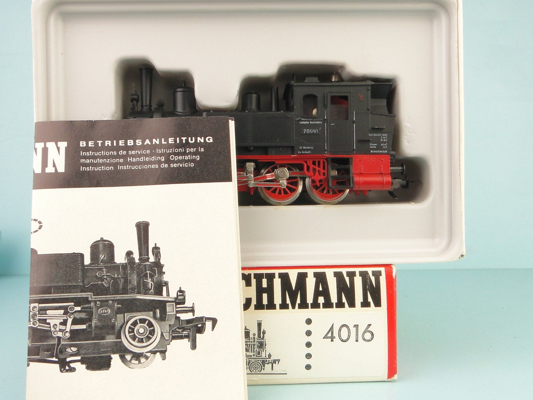Fleischmann Modelleisenbahnen: Fleischmann 4016 H0 BR 70, Märklin Kupplung – Gebraucht aus Bülach von cann11 7