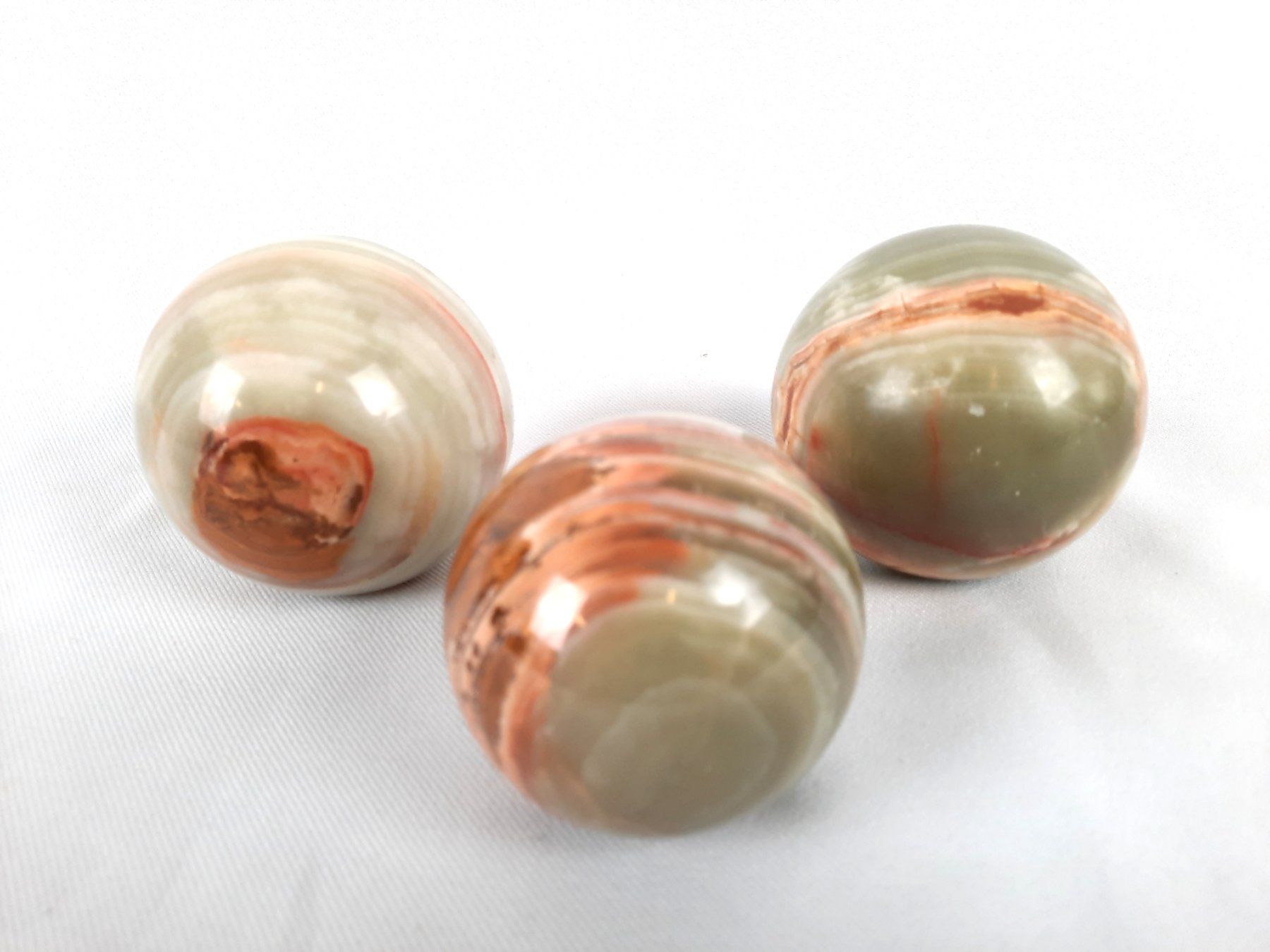 Mineralien & Heilsteine: Onyx Marmor Deko Kugeln – Gebraucht aus Beinwil am See von Restwert_Beinwil 6