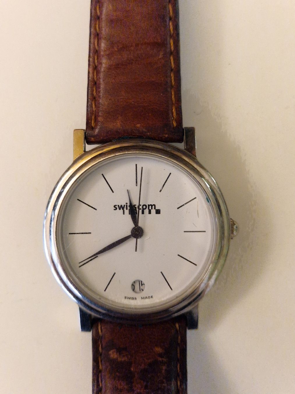 Orologi: Vintage Swiss Made Swisscom Uhr – Usato da Bern venduto da Ak1917