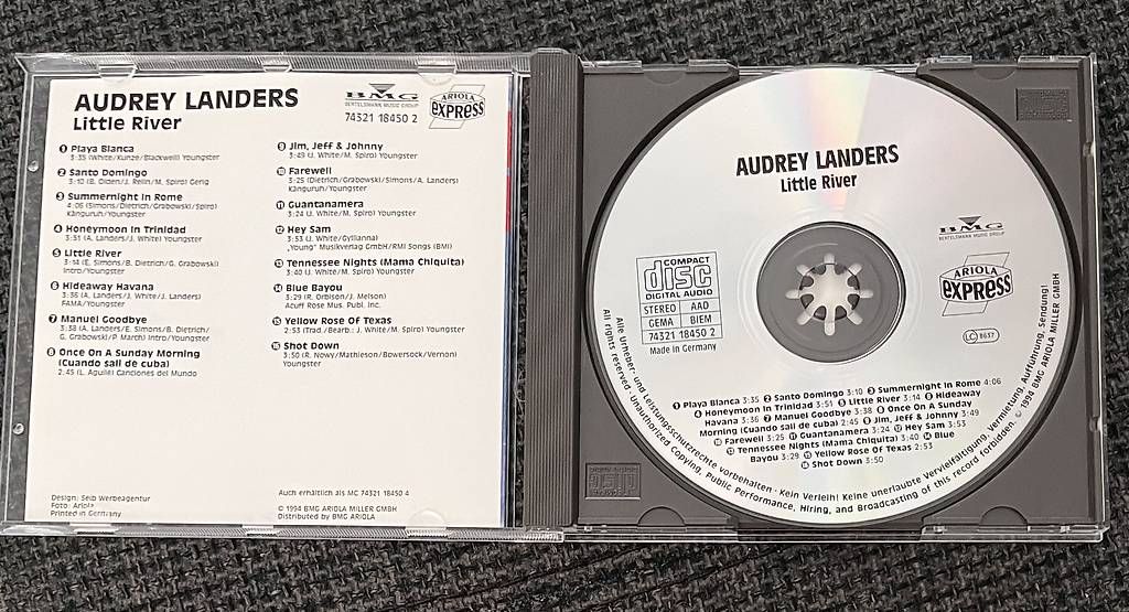 CDs: Audrey Landers CD Little River – D'occasion à Menzingen par han_9vdk 2