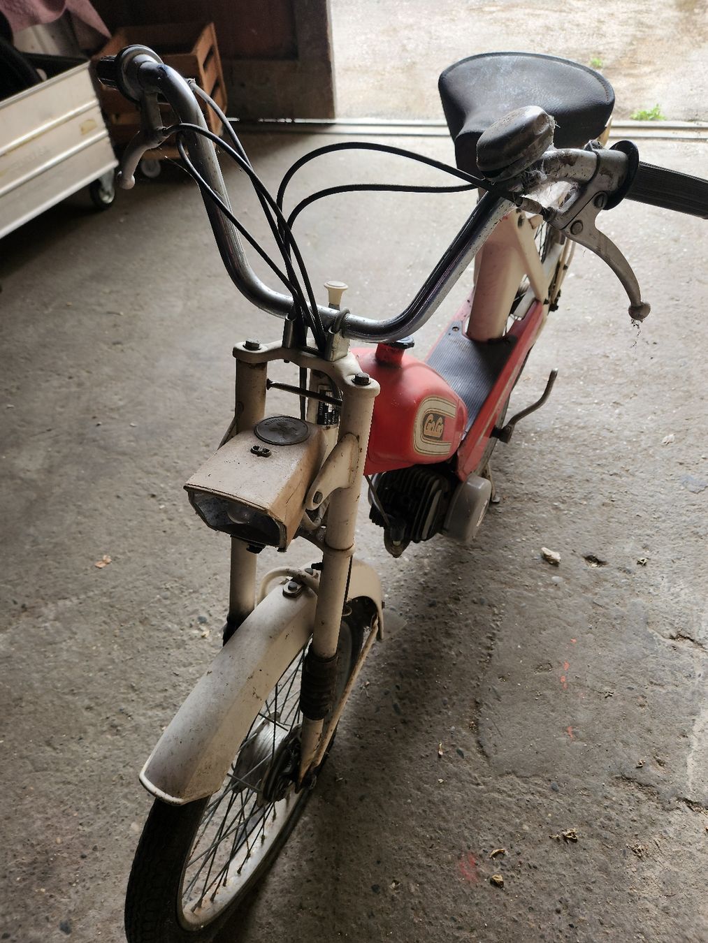Batavus Ciclomotori: GoGo Batavus Mofa Moped Oldtimer Scheunenfund – Difettoso da Stein AG venduto da Metaluna 7
