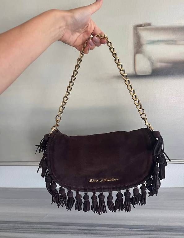 Moschino Borse da donna: Sac en daim chocolat Love Moschino – Usato da St-Sulpice VD venduto da dya_9c2f