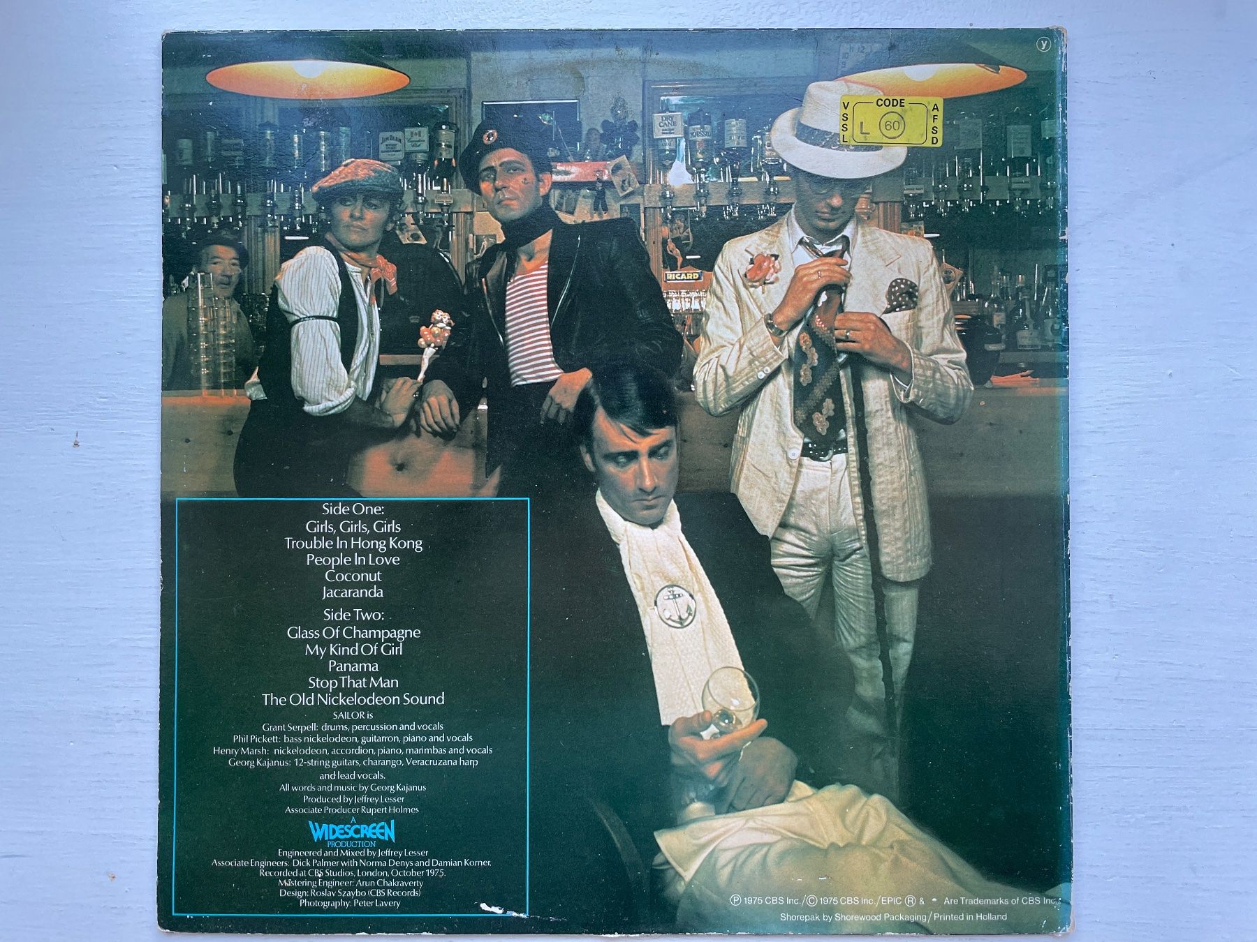 Dischi in vinile: Sailor - Trouble - LP, 1975 – Usato da Zürich venduto da Andy_t71 1