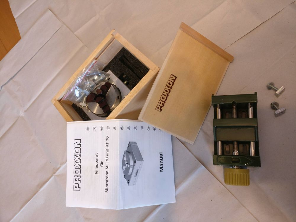 Proxxon Universal-Teilapparat UT 400 - Präzisionsteiler Für Werkstatt Und Modellbau