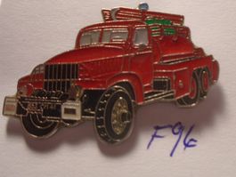 1 Feuerwehr Pompiers Auto Pin (F96)