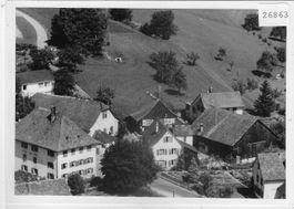 Flugaufnahme Forch - Hotel Krone