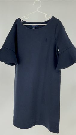 Blaues Ralph Lauren Kleid Gr. 7 ( 7 Jahre)