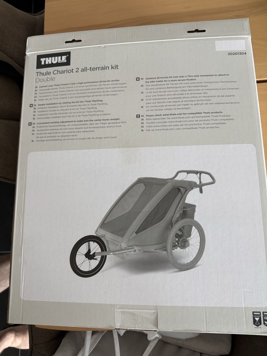 Thule Anhänger: Thule Chariot 2 All-terrain Kit Double neu – Neu und originalverpackt aus Endingen von Corinne_C_B 2