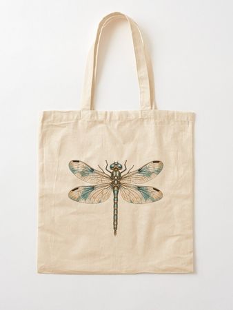 Stofftasche - Libelle - inkl. Versand